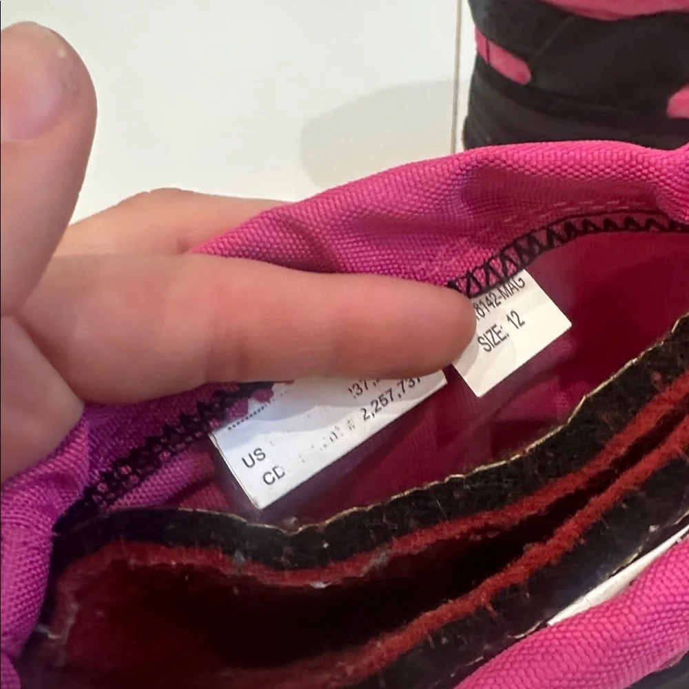 Kamik kids fuchsia